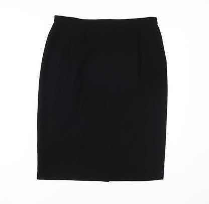 Marks & Spencer Women's Black Pencil Skirt Size 16