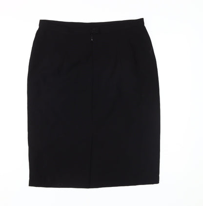 Marks & Spencer Women's Black Pencil Skirt Size 16