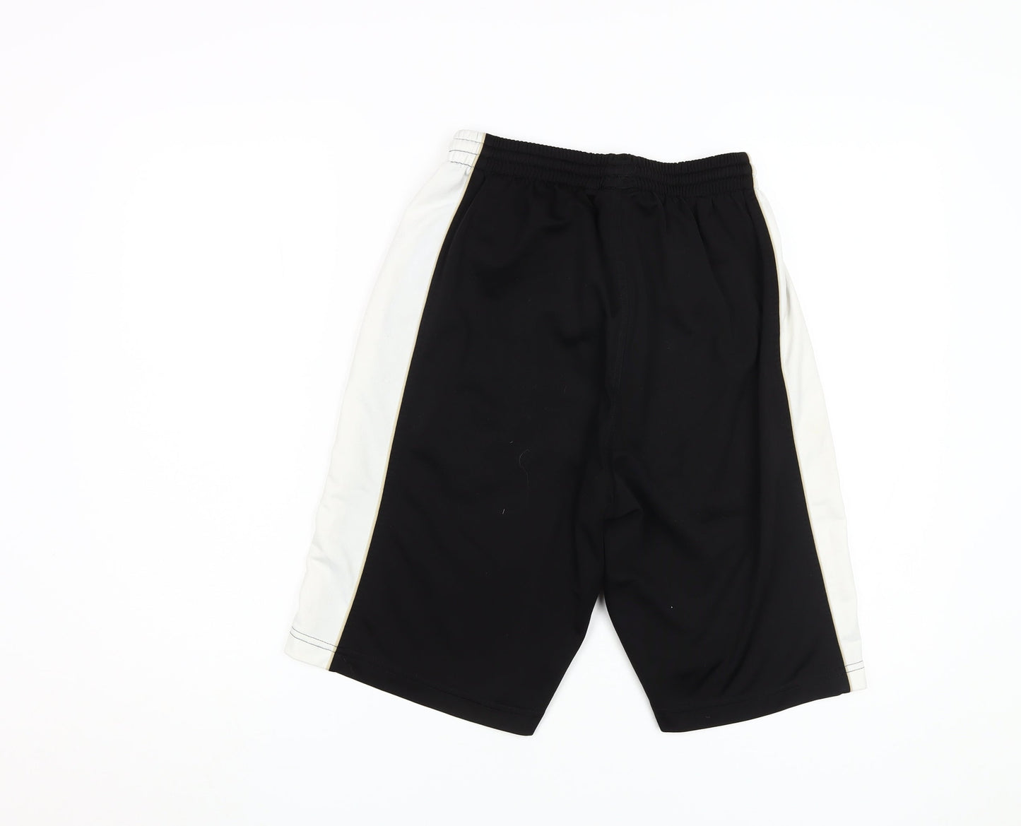 Puma Men's Black Shorts, S, Elastic Waist, Logo