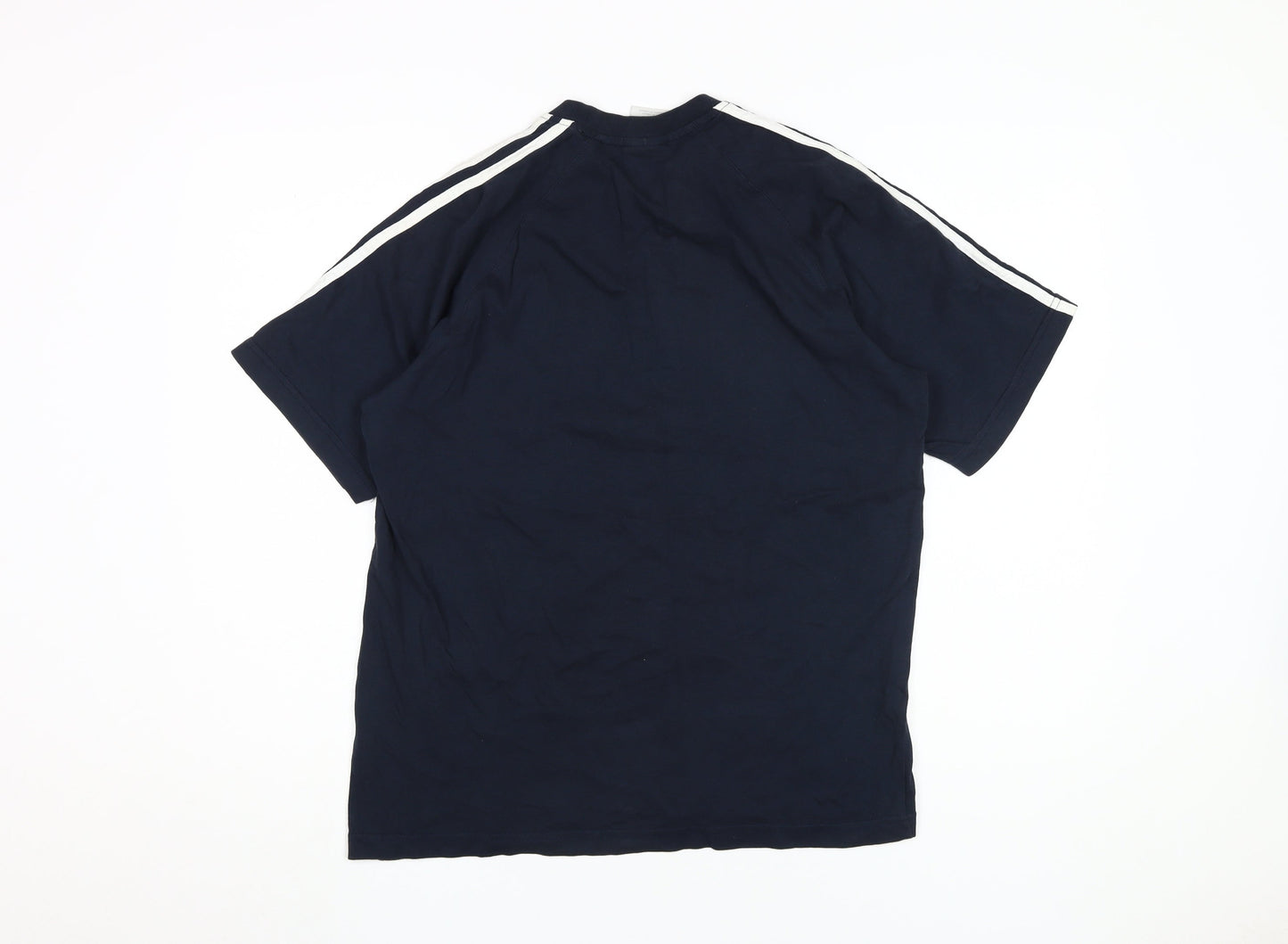 Adidas Men's Blue Medium Short Sleeve T-Shirt