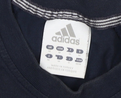 Adidas Men's Blue Medium Short Sleeve T-Shirt