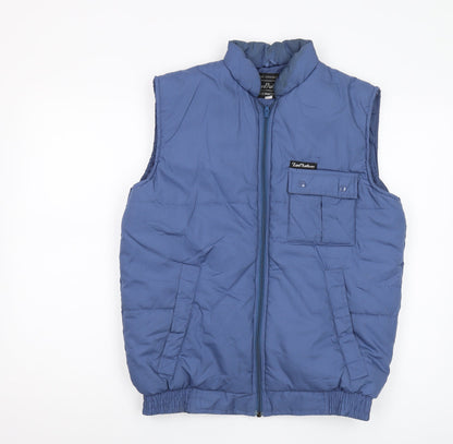 Mens UK Size S Lord Anthony Blue Puffer Jacket