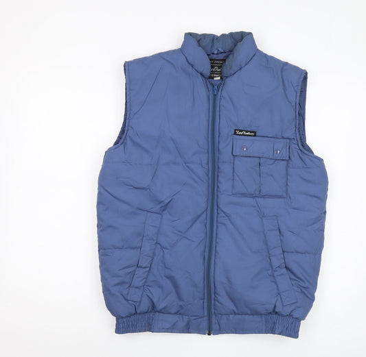 Mens UK Size S Lord Anthony Blue Puffer Jacket