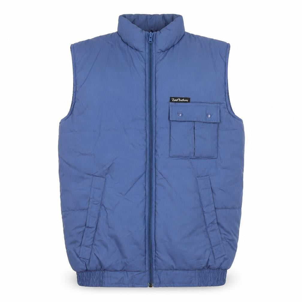 Mens UK Size S Lord Anthony Blue Puffer Jacket