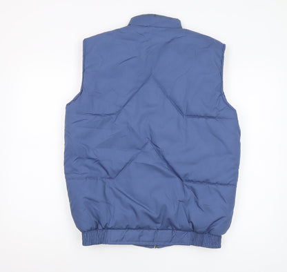 Mens UK Size S Lord Anthony Blue Puffer Jacket
