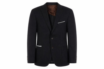 Mens UK Size 44 Van Gils Regular Black Suit Jacket