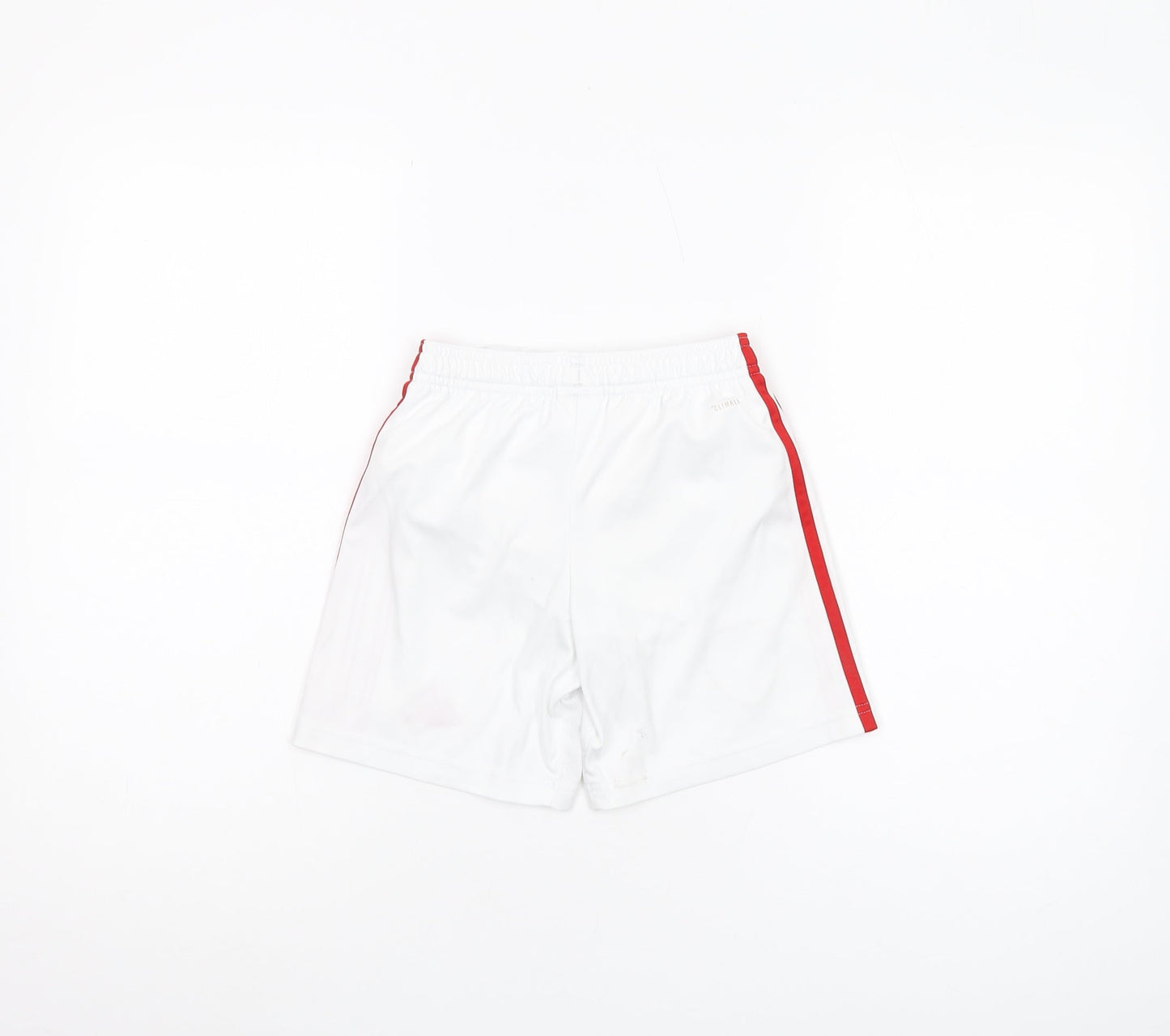 Adidas Boys White XS Athletic Football Shorts