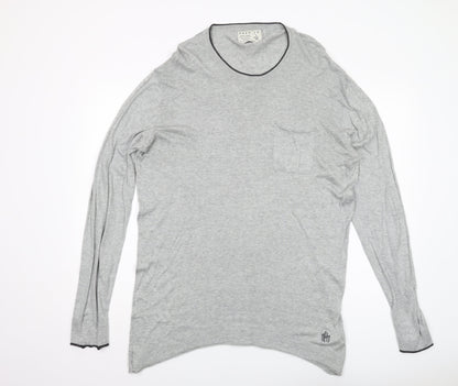 Jack & Jones Men's Grey 2XL Pullover Jumper