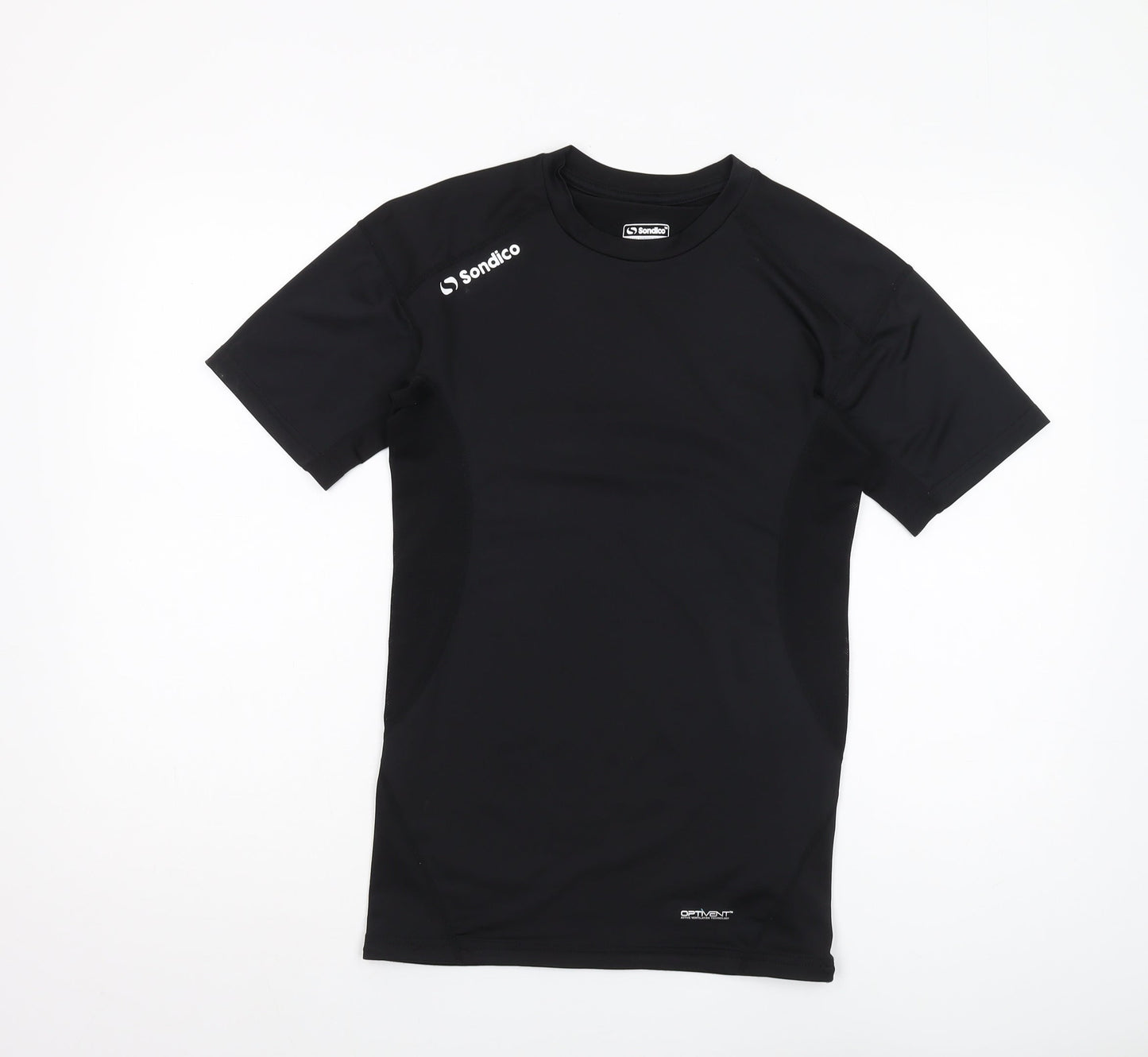 Sondico Men's Black Athletic Gym T-Shirt M Lightweight
