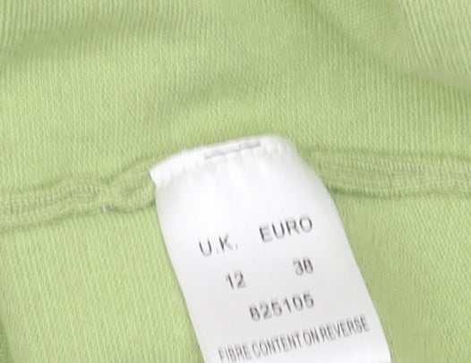 Eastex Women's Green Cardigan Size 12 with Jewel Accents