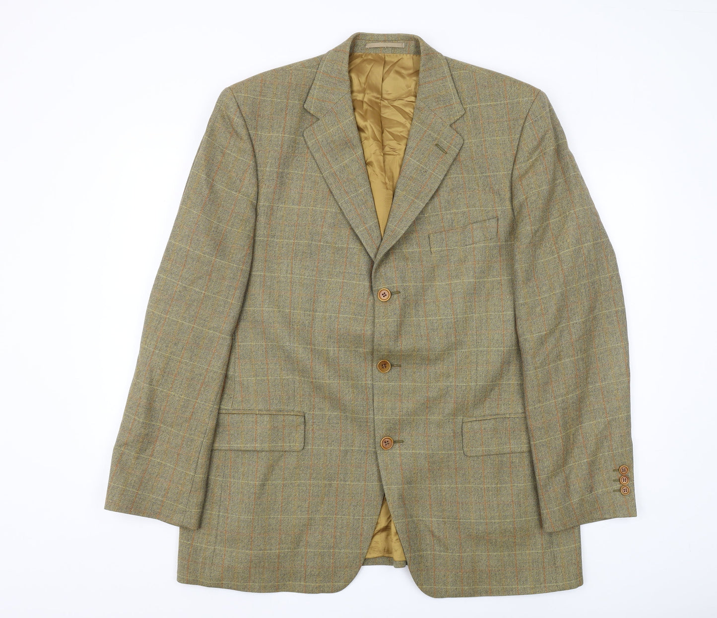 Mens UK Size 42 Eric Spencer Regular Brown Suit Jacket