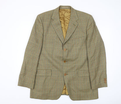 Mens UK Size 42 Eric Spencer Regular Brown Suit Jacket