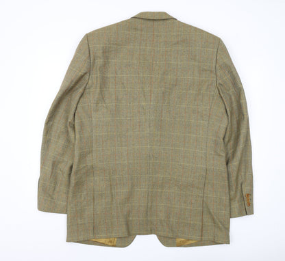 Mens UK Size 42 Eric Spencer Regular Brown Suit Jacket