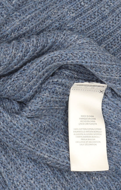 Polo Ralph Lauren Girls Blue Cable Knit Pullover Jumper Size 16
