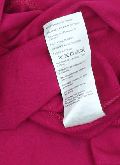 Joules Women's Pink Polka Dot Shift Dress Size 12