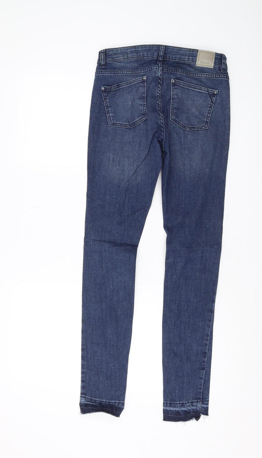Bench Women's Blue Skinny Jeans Distressed Size 8