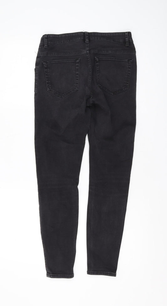 ASOS Women's Black Jegging Size 10 Elastic Waist