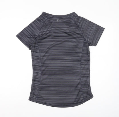 Mountain Warehouse Women's Grey Athletic T-Shirt Size 10
