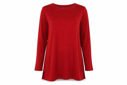 Womens UK Size 12 Wallis Red Basic Tunic