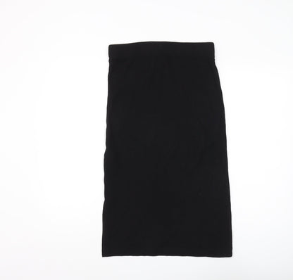 Banana Republic Women Black S Pencil Skirt Stretch