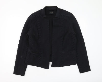 MADELEINE Women's Black Basic Jacket, Size 14, Polyester