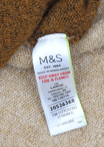 Womens UK Size L Marks and Spencer Multicoloured Pullover Jumper