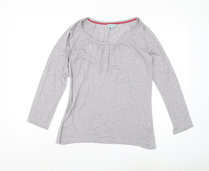 Womens UK Size M Dickins & Jones Grey Basic T-Shirt