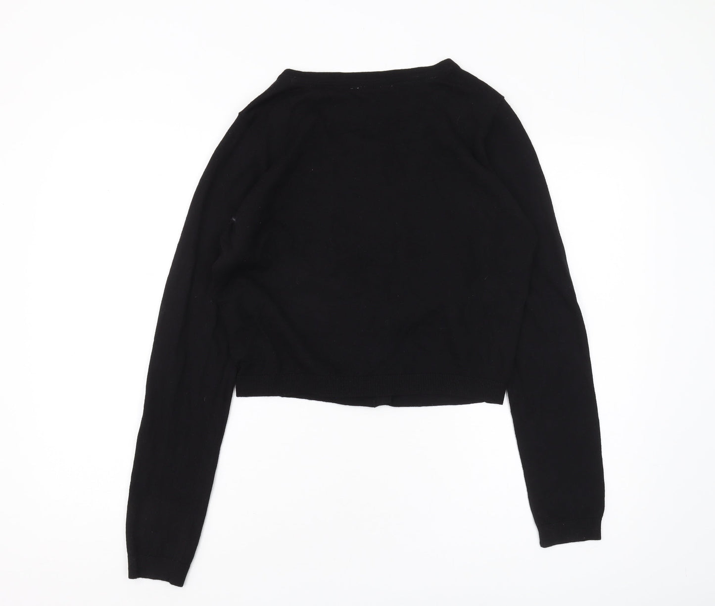 Womens UK Size L NAF NAF Black Cardigan Jumper