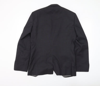 Mens UK Size 40 NEXT Regular Black Suit Jacket