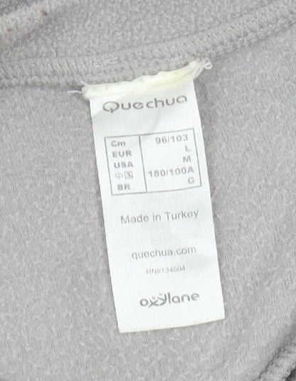Mens UK Size L Quechua Grey Pullover Sweatshirt