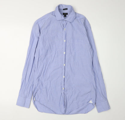J.CREW Men's Blue Slim Fit Button-Up Shirt Size S