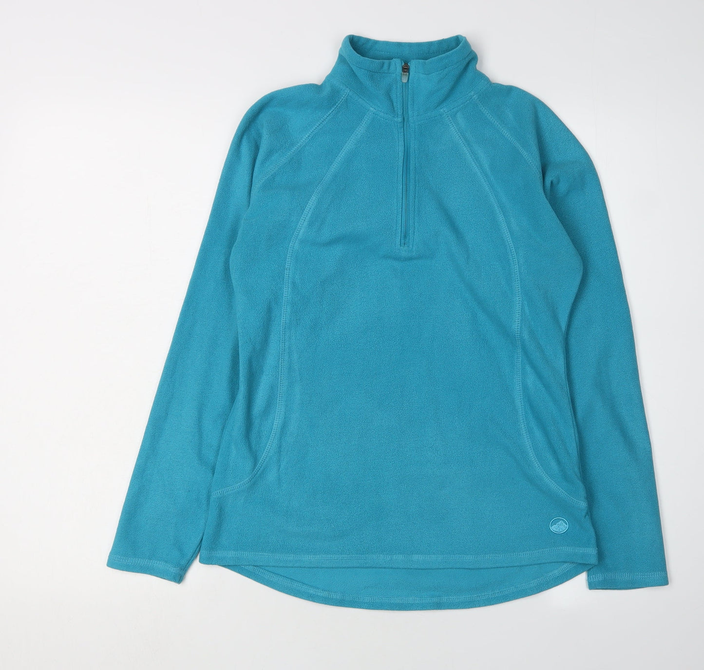 Peter Storm Womens Blue High Neck Polyester Pullover Sweatshirt
