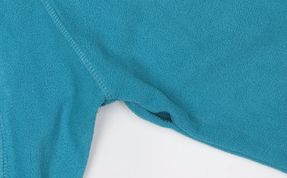 Peter Storm Womens Blue High Neck Polyester Pullover Sweatshirt