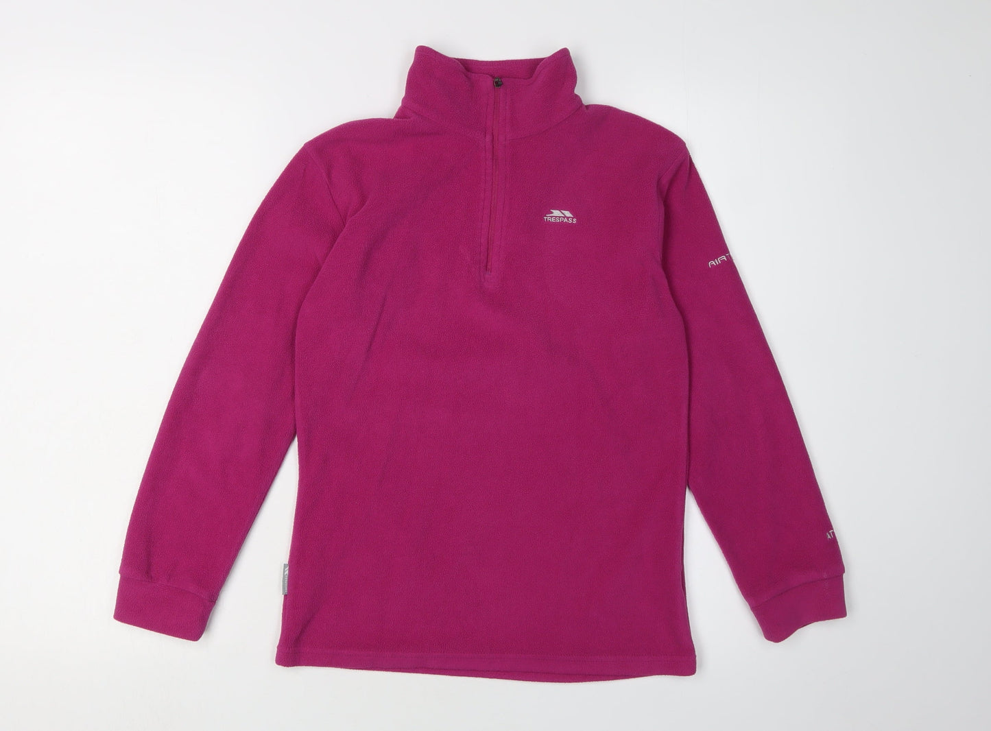 Trespass Girls Pink Fleece Pullover Sweatshirt 11-12 Years