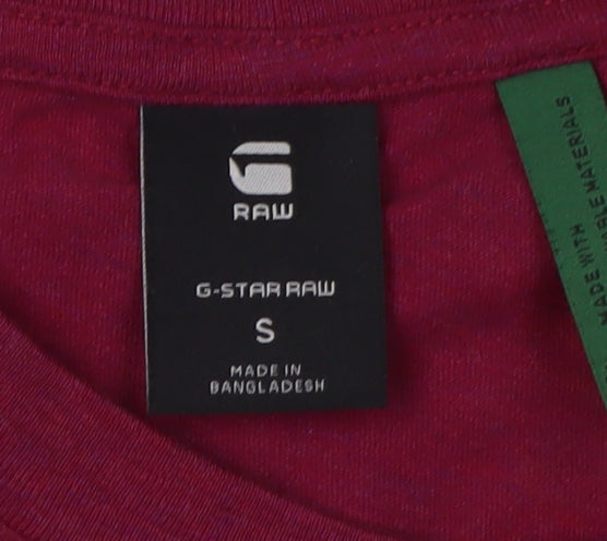 Mens UK Size S G-Star Raw Red  T-Shirt
