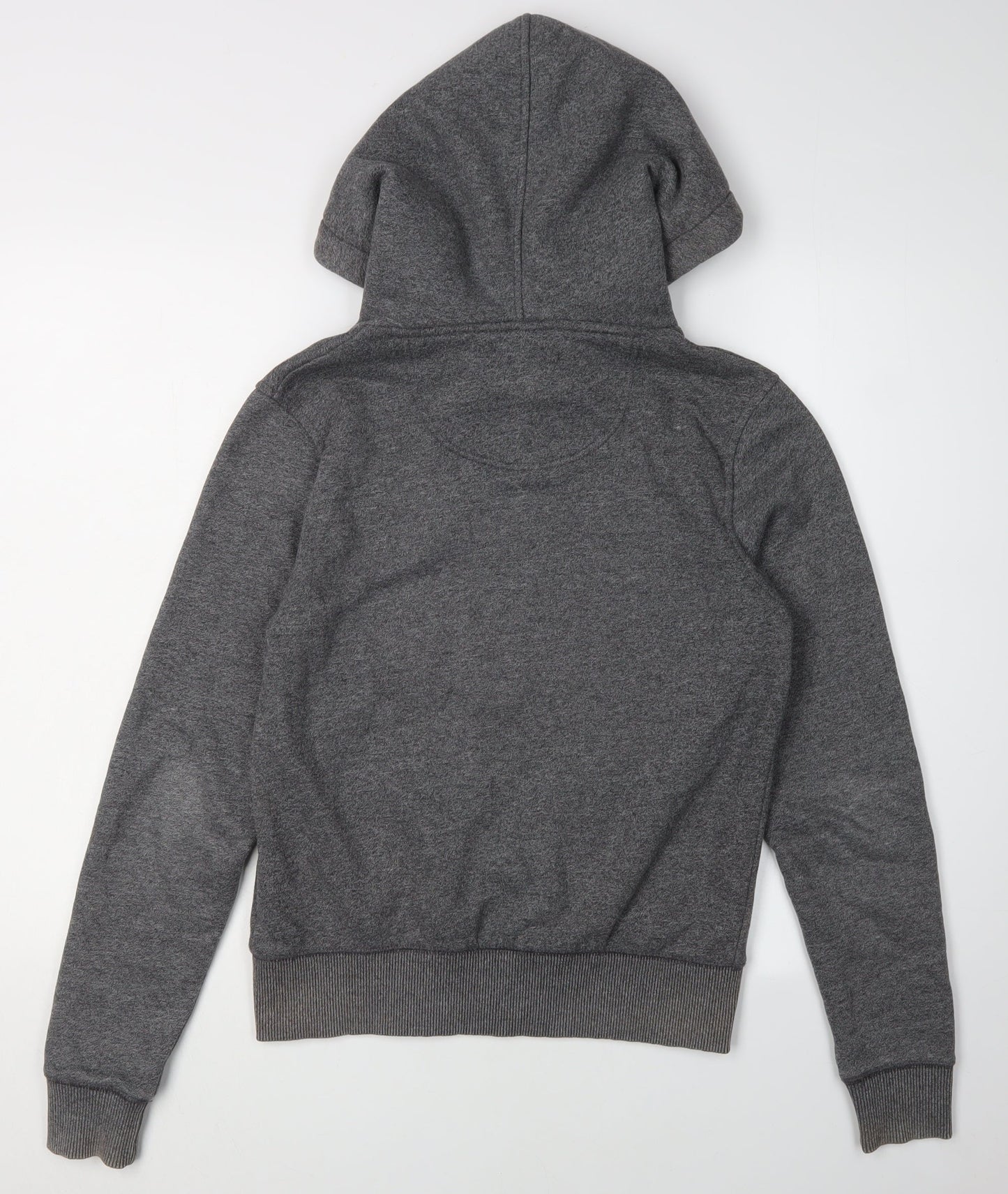 Soulcal & Co Women's Grey Full Zip Hoodie Size 10