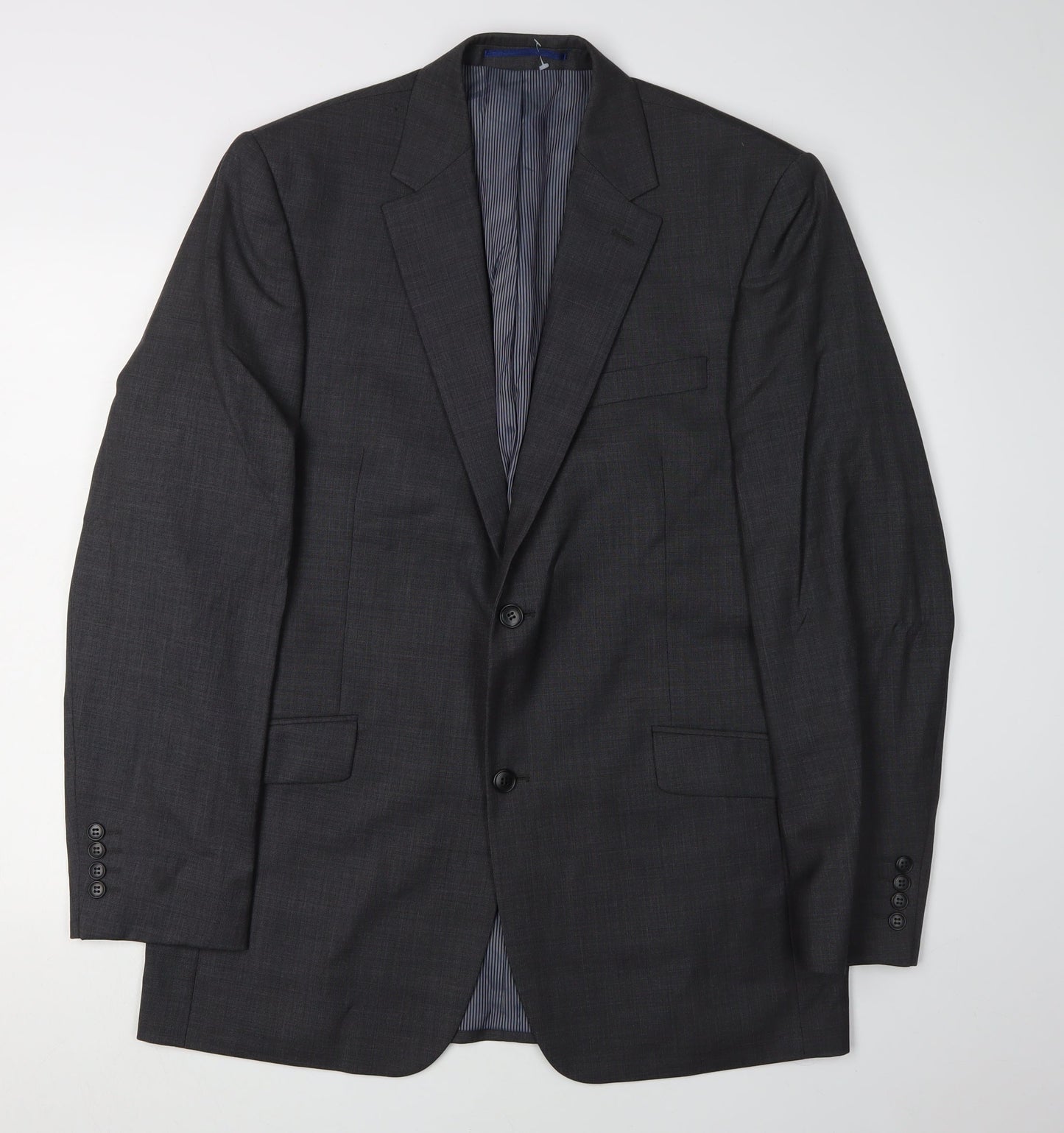 Mens UK Size 42 Daniel Hechter Regular Grey Suit Jacket