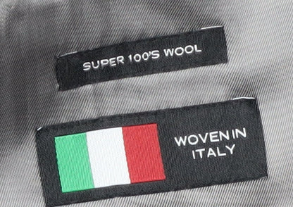 Austin Reed Men's Black Wool Blazer 42S Short Regular