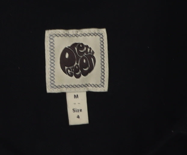 Pretty Green Men's Black Striped Polo M