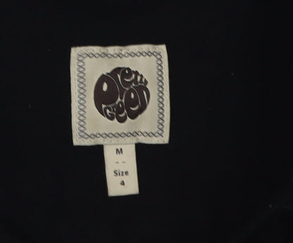 Pretty Green Men's Black Striped Polo M