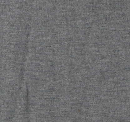 Puma Men's Grey Polo Shirt M