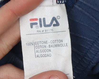 Fila Boys Blue Athletic Shorts, Age 3, Cotton, Summer Activewear
