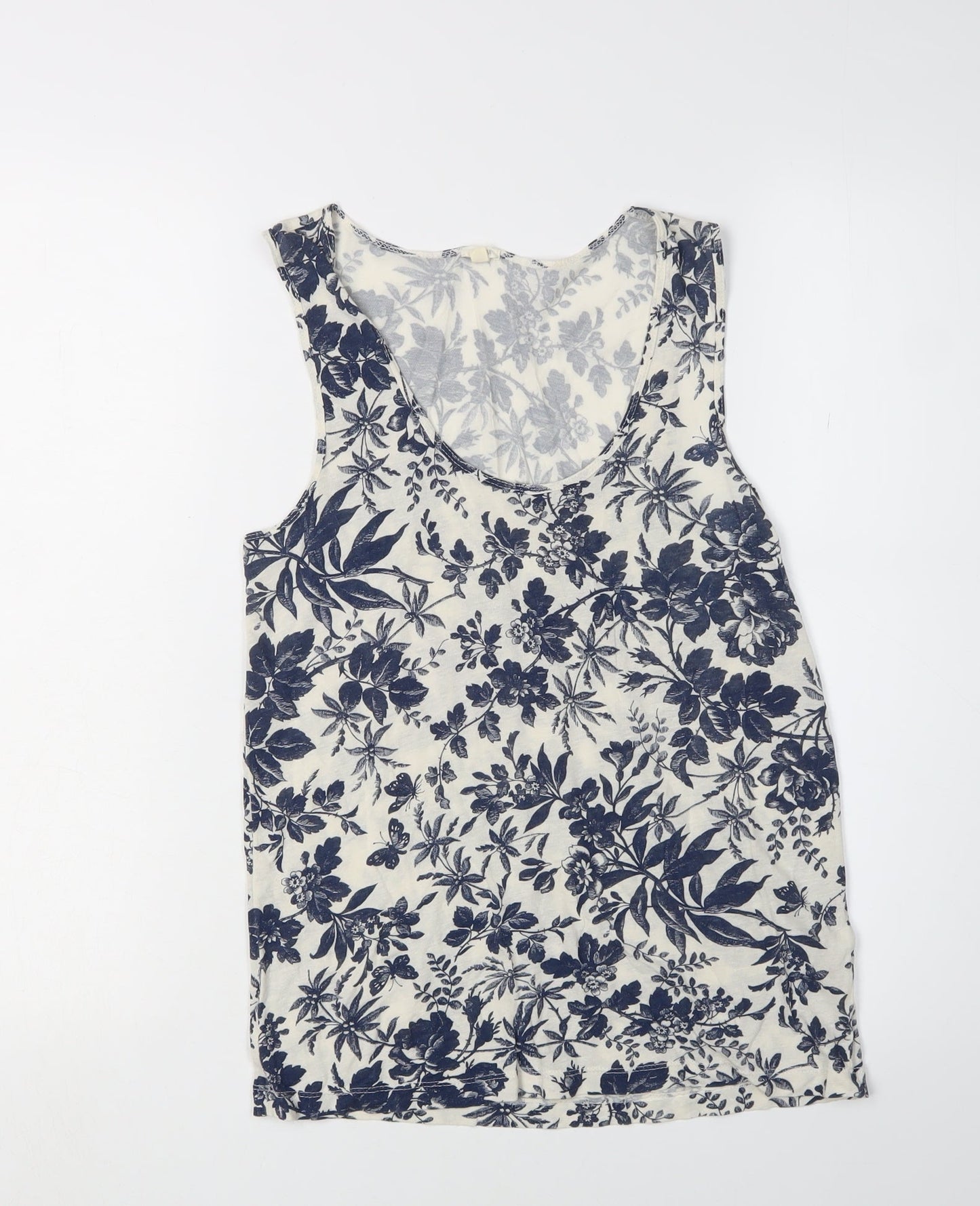Womens UK Size XS J.CREW Multicoloured Basic Tank