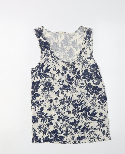 Womens UK Size XS J.CREW Multicoloured Basic Tank