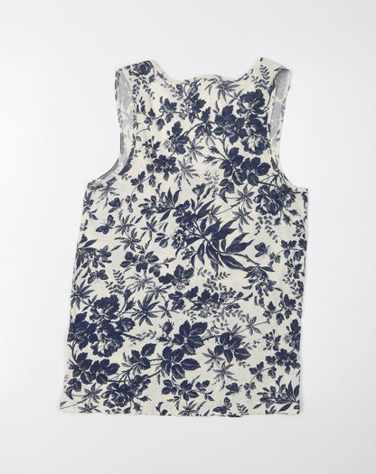 Womens UK Size XS J.CREW Multicoloured Basic Tank