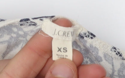 Womens UK Size XS J.CREW Multicoloured Basic Tank