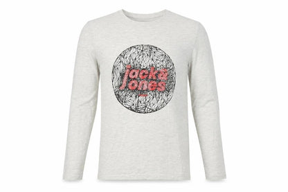 Mens UK Size S JACK & JONES Grey  T-Shirt