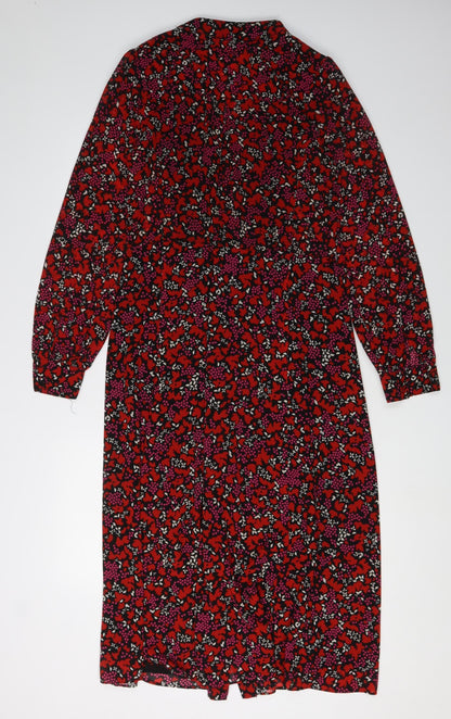 Michael Kors Women's Floral Midi Dress XS