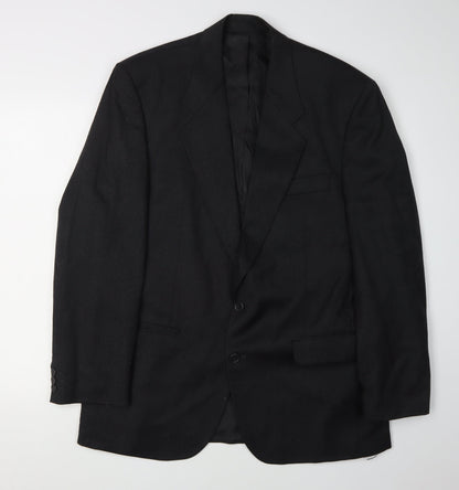 Mens UK Size 42 Centaur Regular Black Suit Jacket
