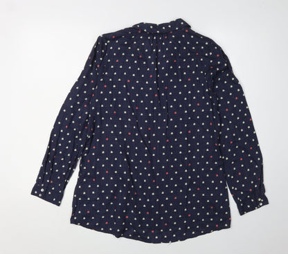 White Stuff Women's Multicoloured Collared Blouse
